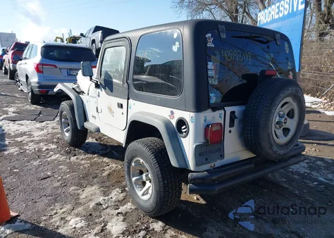 1997 Jeep Wrangler Se from USA, damaged, VIN 1J4FY29P4VP453903